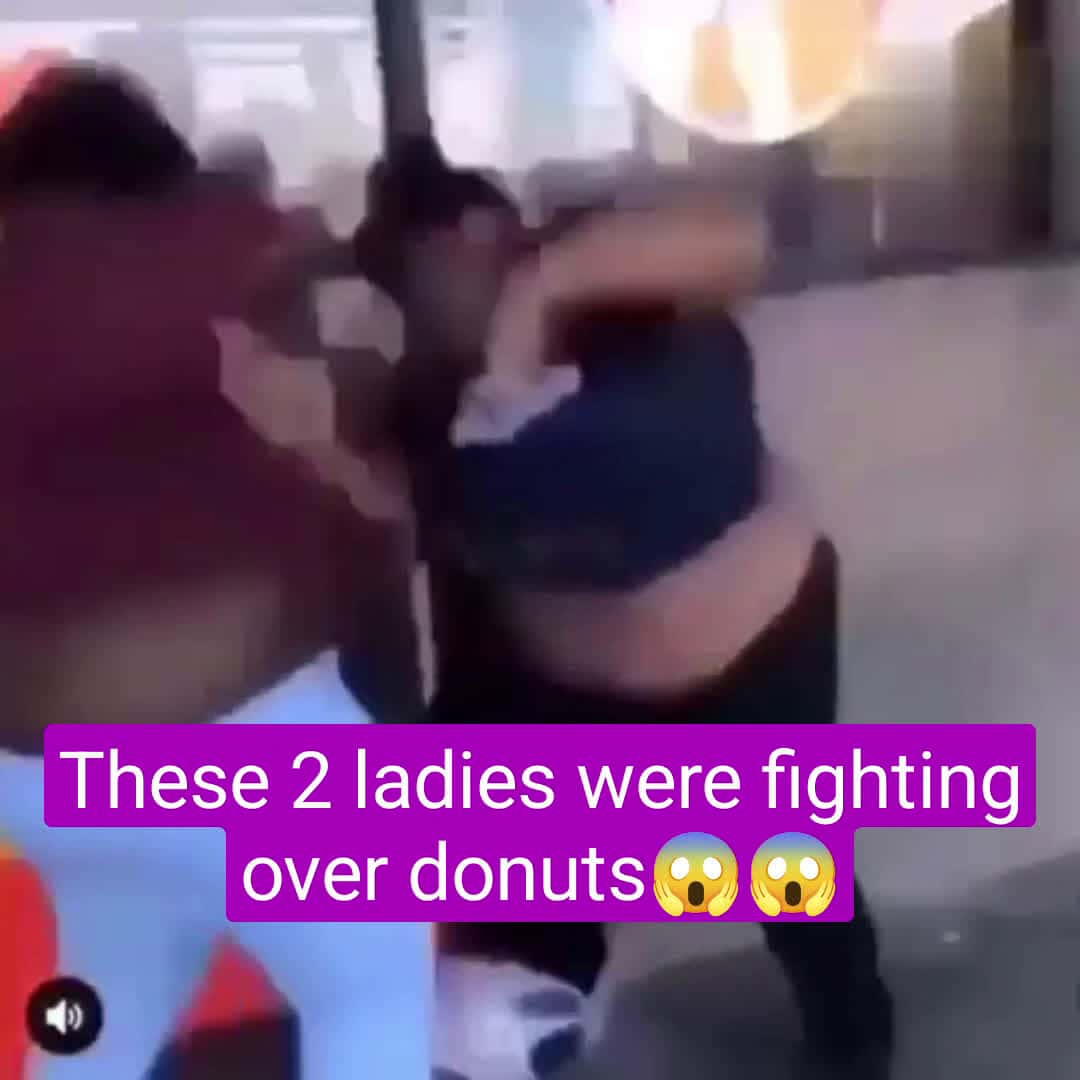 Cover for Cant be too surprised it was over donuts😂😂🤦‍♂️ #fight  #fightcam  #fights  #viral  #funny 