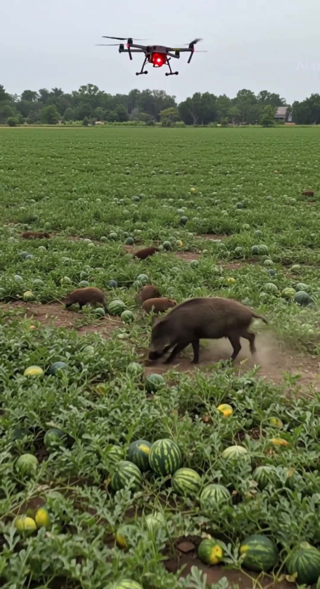 Cover for AI-powered drones target pest pigs #AgTech #DroneFarming #SmartAgriculture #FarmInnovation #SustainableFarming