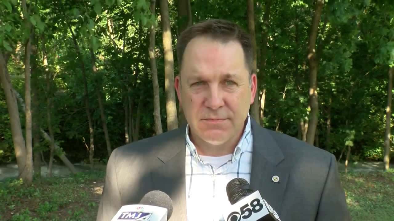 Cover for Menomonee Falls fire chief provides update after water rescue