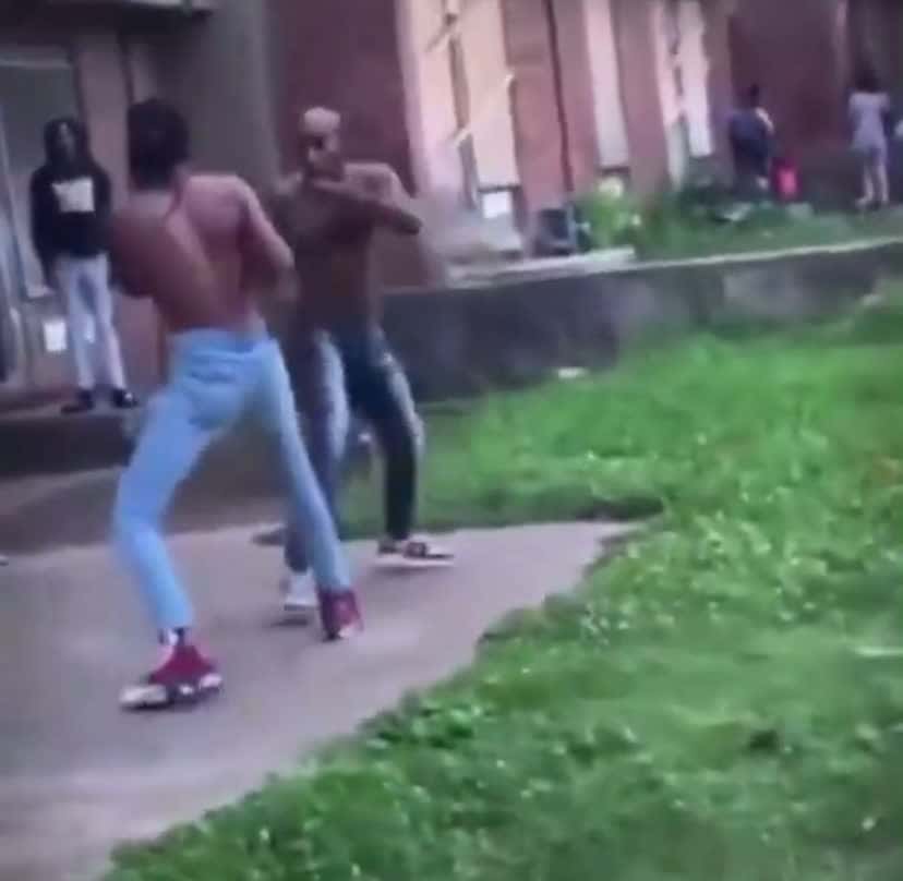 Cover for OG slept his ahh😂😂#CaughtOnCamera #fight #fyp