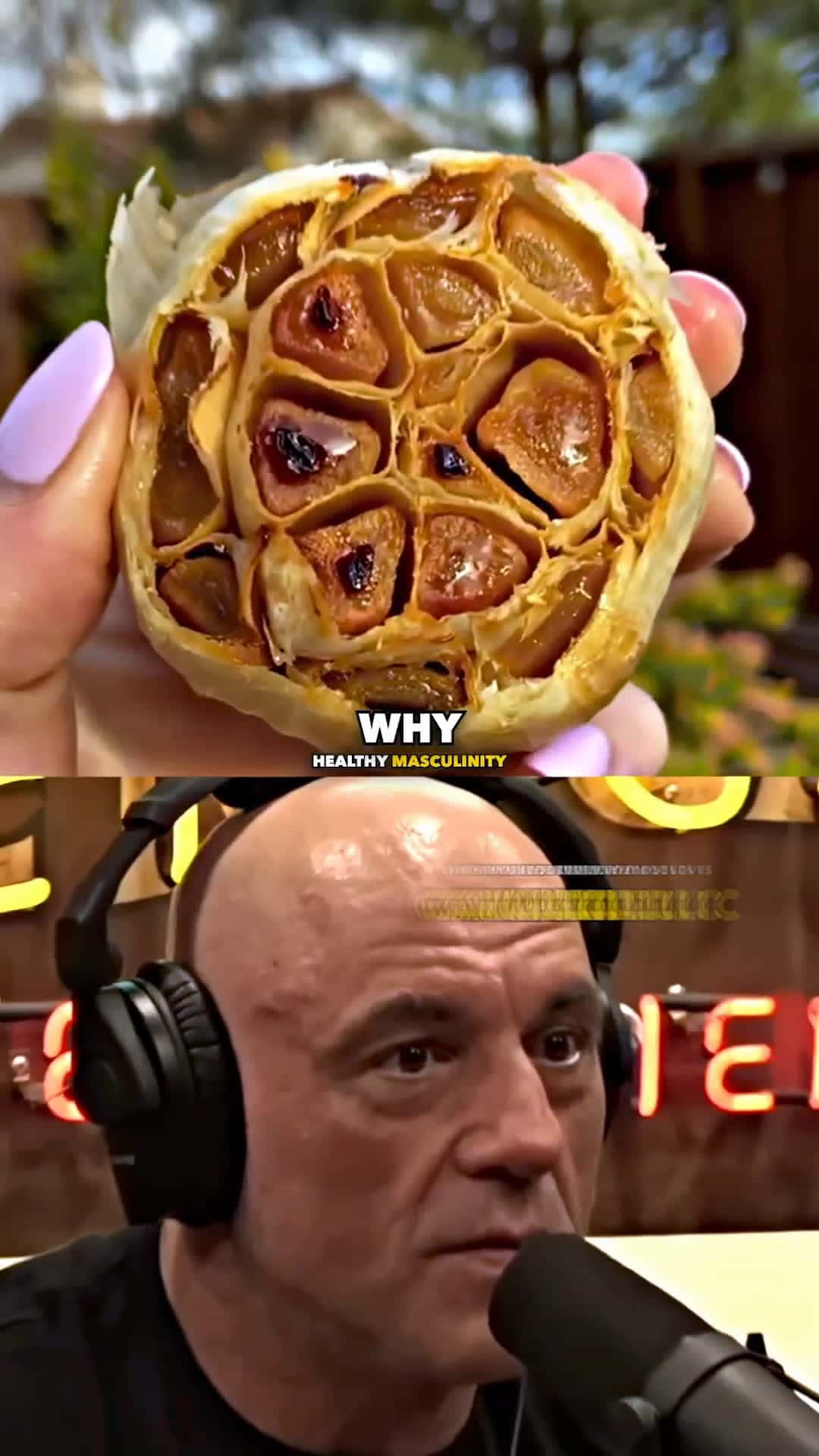 Cover for Joe Rogan exposed the benefit of garlic 🧄  #podcast  #lifedrama #FirstVideoChallenge