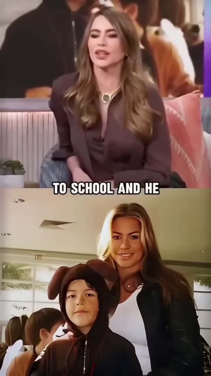 Cover for #Essential3Things Sofia Vergara's son asks her to dress like a mom at PTA meeting!!