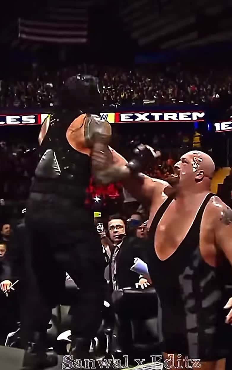 Cover for Roman Rengs vs big show