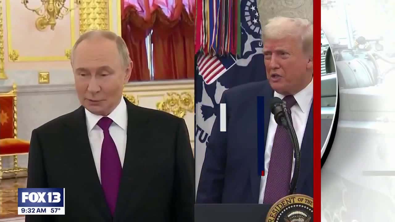 Cover for Possibility of Trump, Putin meeting over war in Ukraine