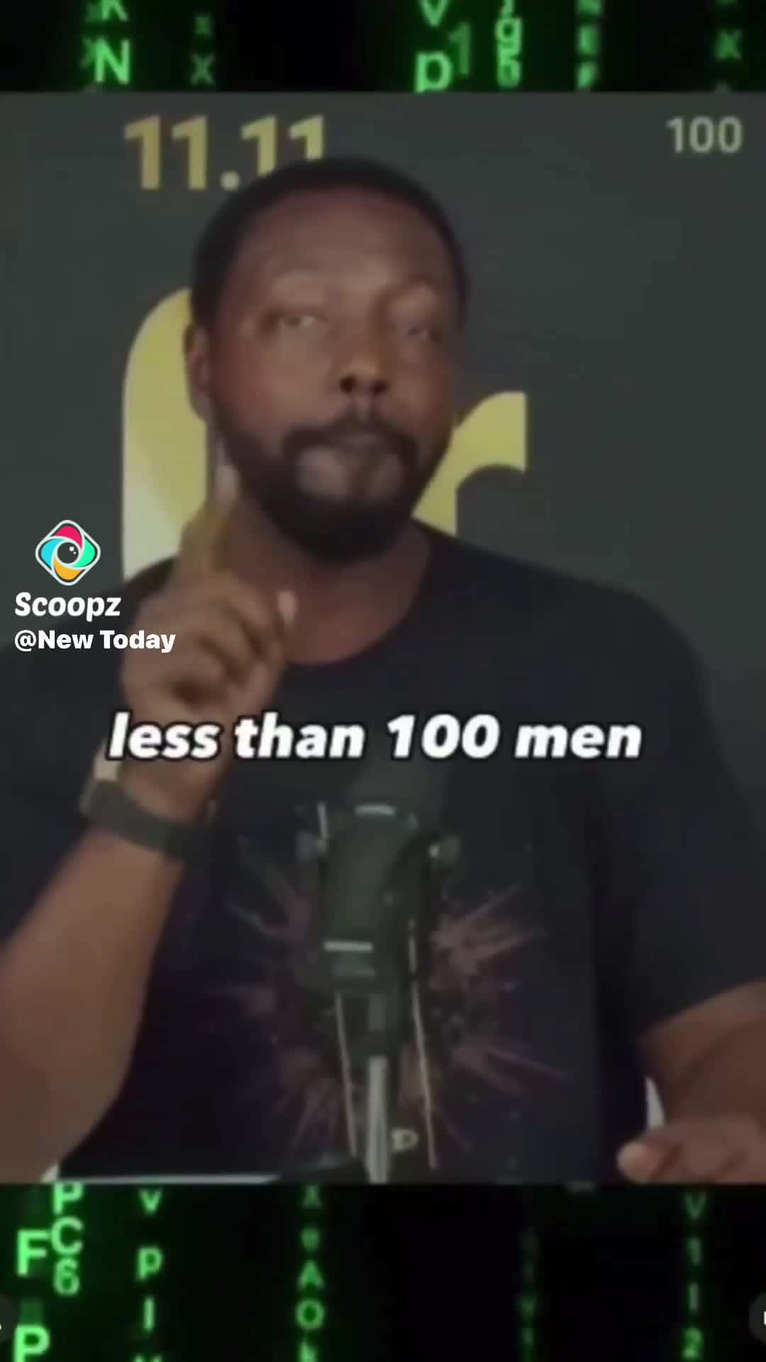 Cover for 100 men controlling us