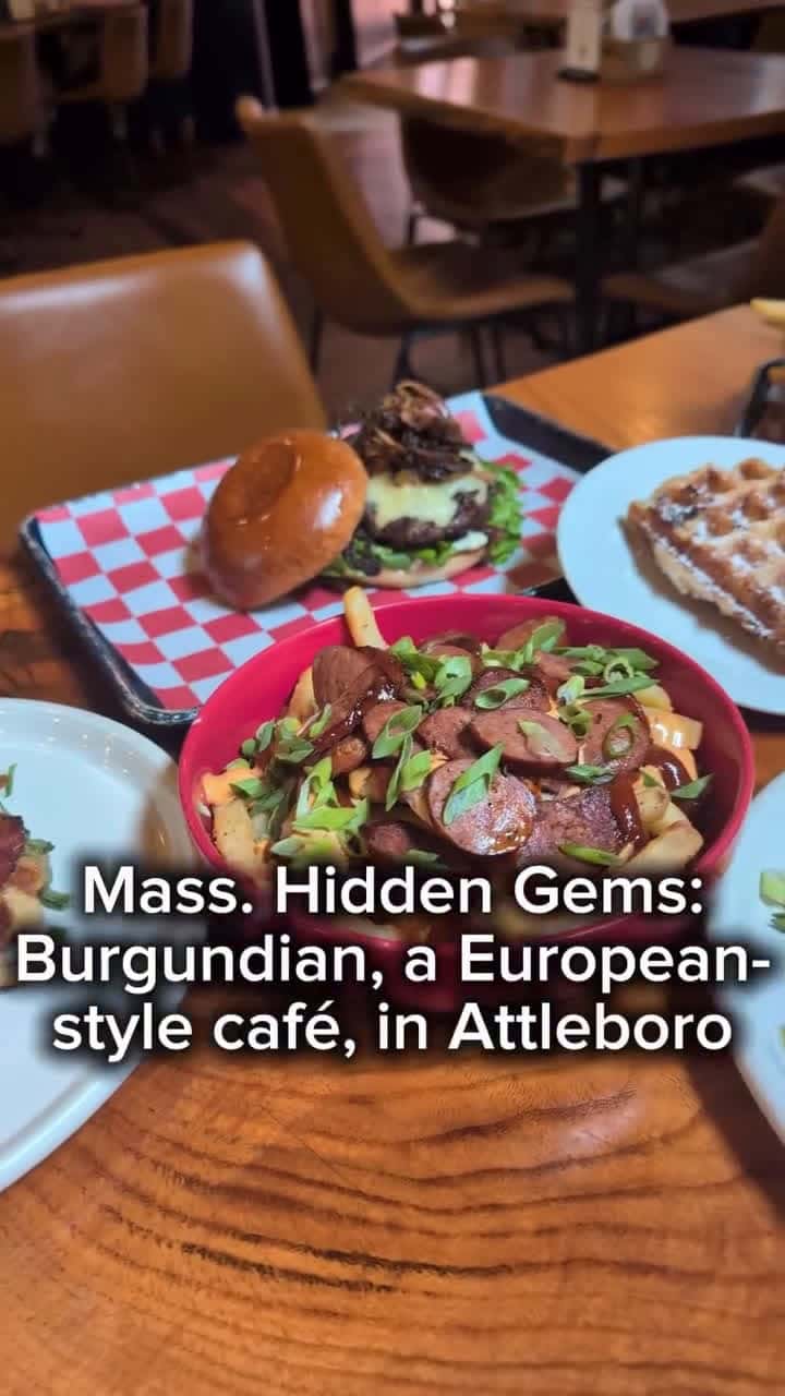 Cover for “I went to Burgundian for the waffles. But what truly blew me away was the rest of the menu. I found myself swooning for a Peruvian twist on poutine and deliciously dumbstruck by something called a “French Taco,’” wrote for Mas...