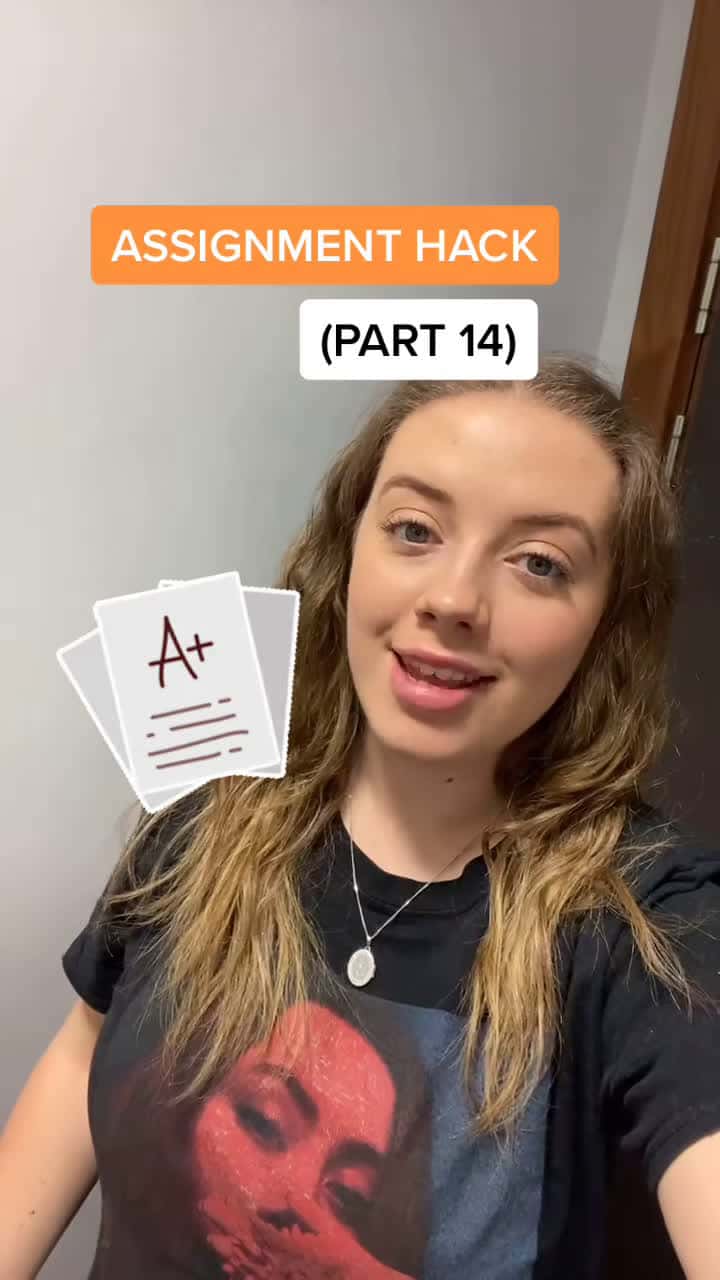 Cover for Part 14! #hacks #hack #assignmenttime #student #studenthack #uni #unistudenthacks #thankmelater #university #assignmenthack #workhack #workfaster