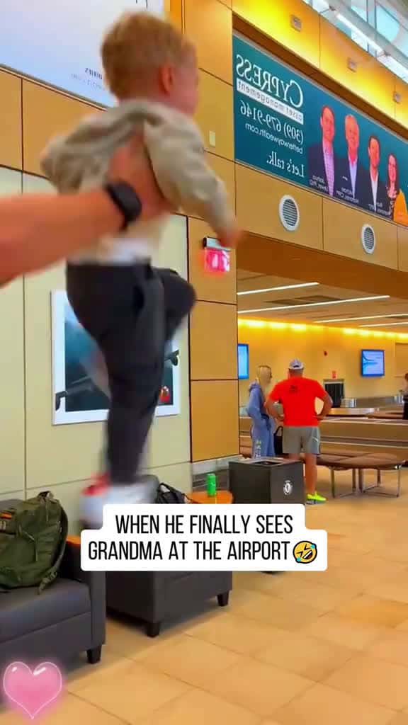 Cover for Baby is very excited to see grandma Tiktok Foryou fpy happy Funny funnyvideos babytiktokfo 60046 #us