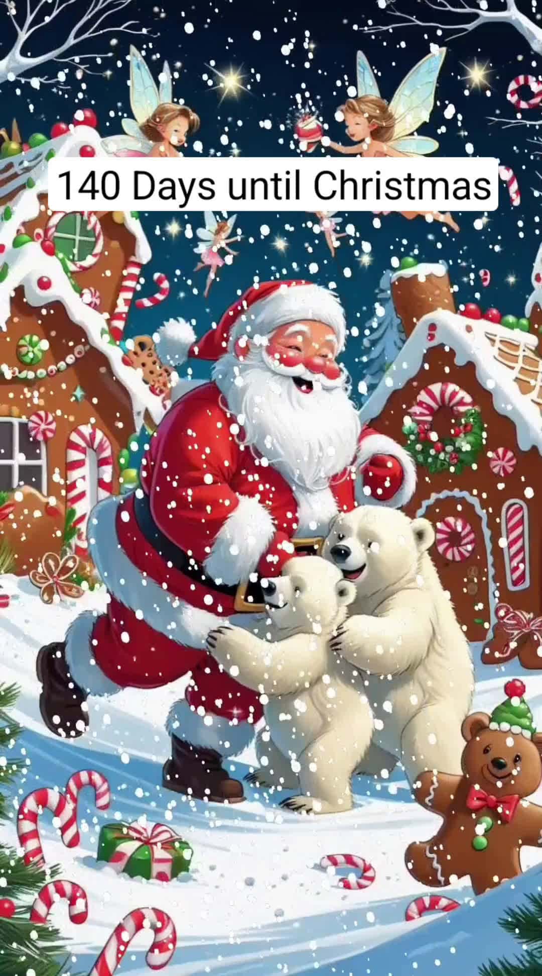Cover for 140 Days until  Christmas! #christmas #christmascountdown  #christmastime #happyholidays