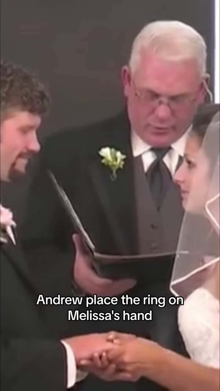 Cover for Bride Can’t Control Her Laugh About Waffles At Wedding 👰💒😂 #weddingday #weddingtiktok #funny #weddingfunnymoments #weddingmoments #weddingvideo #weddingceremony #weddingfun #humor #wholesome #fyp