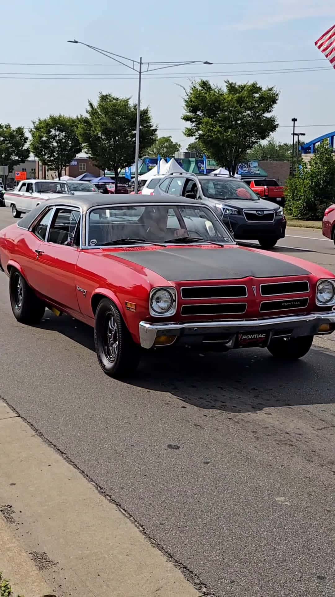 Cover for 1971 Pontiac Ventura Classic Car Drive By Engine Sound Woodward Dream Cruise 2025