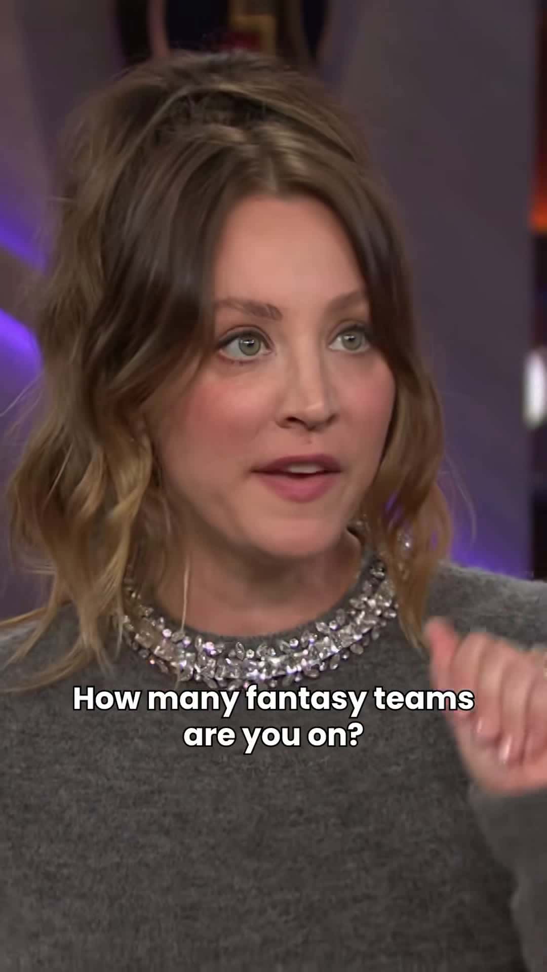 Cover for TEN?! 🤯 #nfl #football #fantasyfootball #kaleycuoco #kellyclarkson