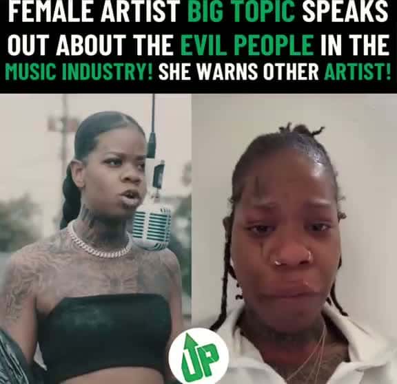 Cover for Who she talking bout?!👀 Female artist #bigtopic warns other artist about the evil people in the music industry created by OnnaComeUp! with OnnaComeUp!’s original sound