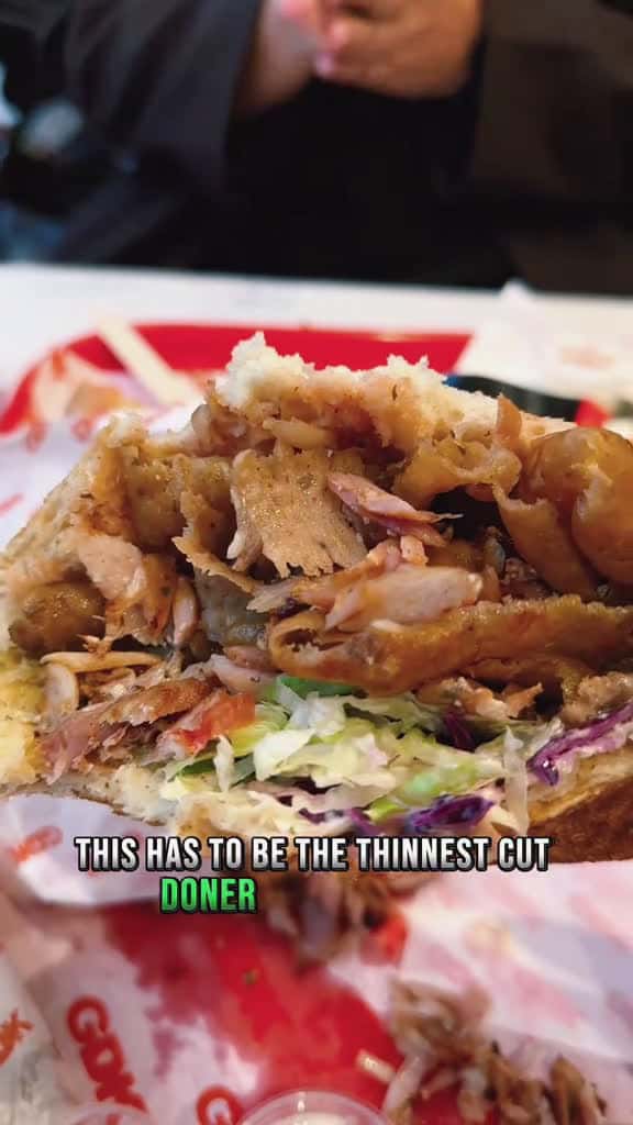 Cover for GDK German Donner Kebab - Derby City Centre Derbion Shopping Centre Overall Rating 3.5 10 58230 #shortvideosscoopz