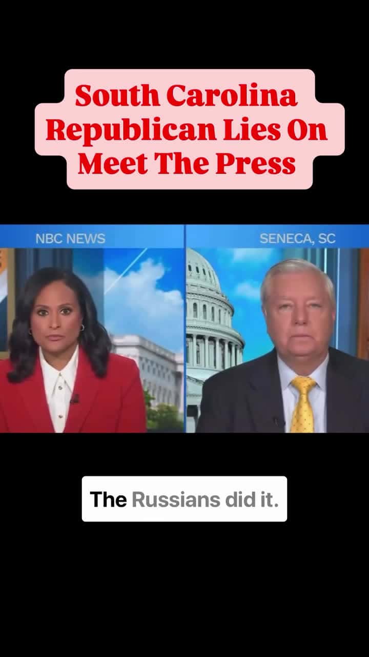Cover for Kristen Welker asks Lindsay Graham if he is rewriting history to distract from Donald Trump and Epstein files.Shocked she pushed back this week and with receipts