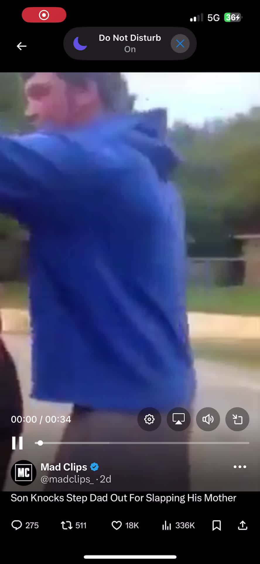 Cover for #fight  #fightcam Dude knocked out his stepdad for hitting his mom‼️