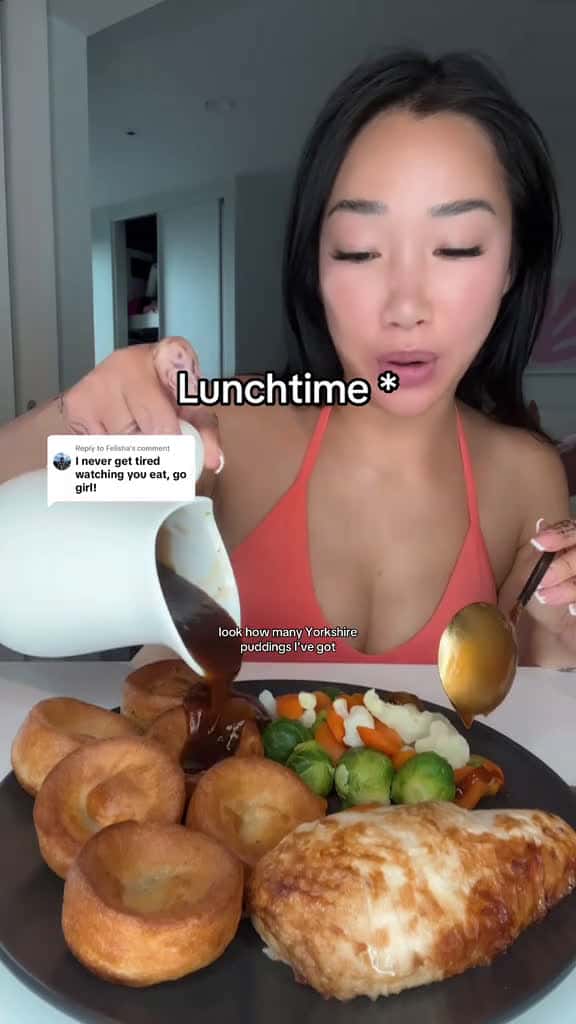 Cover for Replying to Felisha Early Lunch lots of a Yorkshire Puddys today  eatwithgg ggfla 40758 #shortvideosscoopz