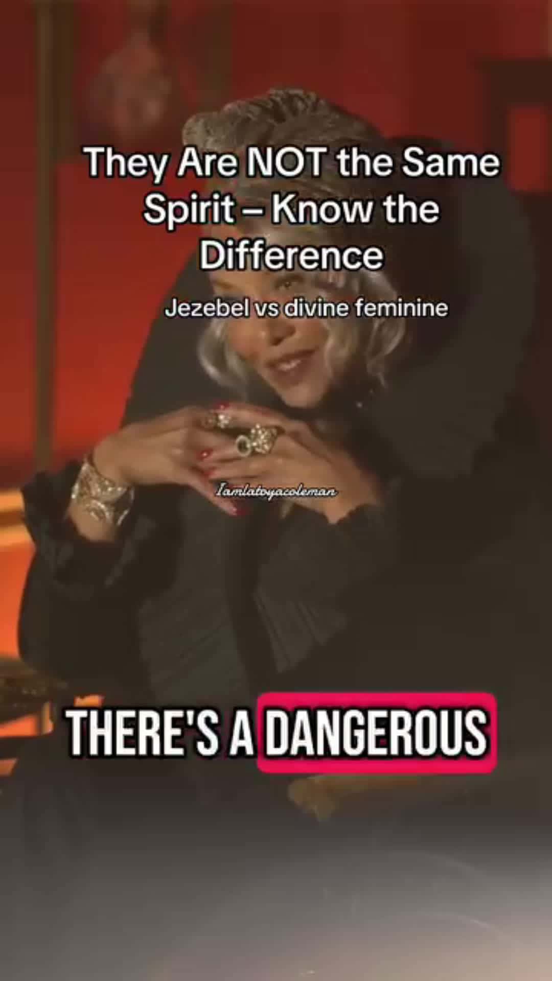 Cover for jezebel and devine female explained #JezebelEnergy #devinefeminine  #fyp #kekesayz 