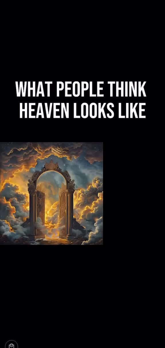 Cover for 📖✨ What people think heaven looks like… vs. what the Bible actually says 👀🌟 Most imagine clouds and harps… But Scripture describes something way more powerful and breathtaking. Heaven isn’t just peaceful - it’s HOLY, radiant, a...