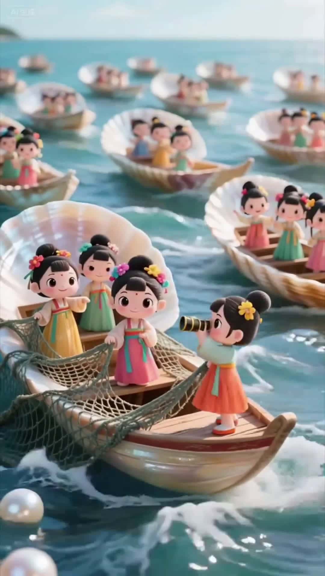 Cover for Fishing wow cute kds #scoopz #fyp #viral 