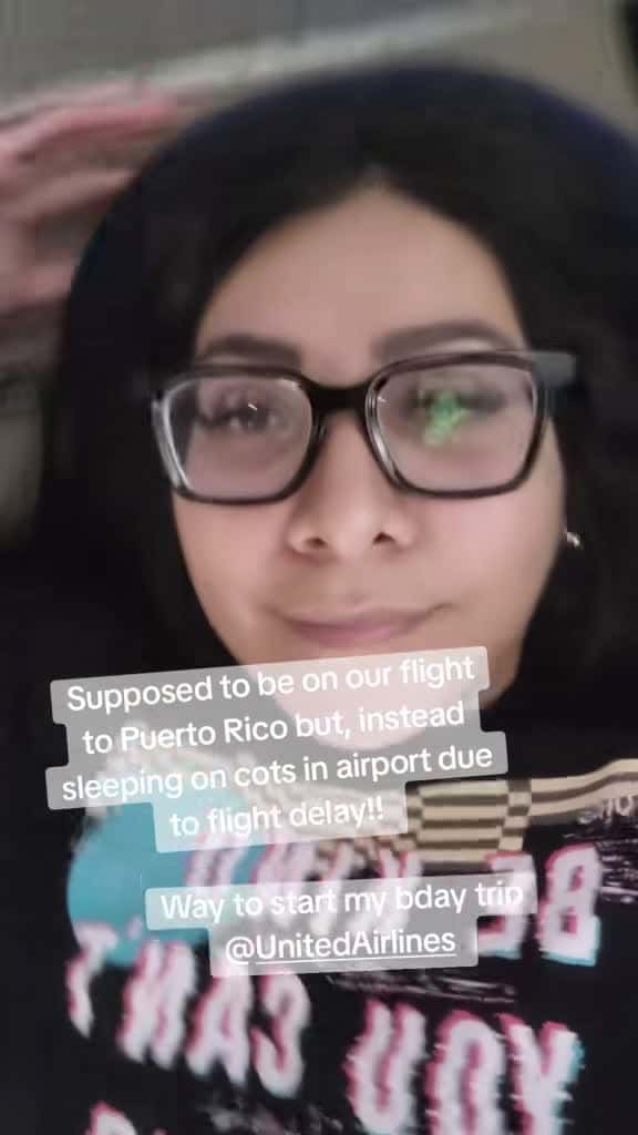 Cover for United Airlines tech glitch leaves travelers stranded on airport cots instead of comfy flights! ✈️😴 #UnitedAirlines #FlightDelays #AirportLife #TravelWoes