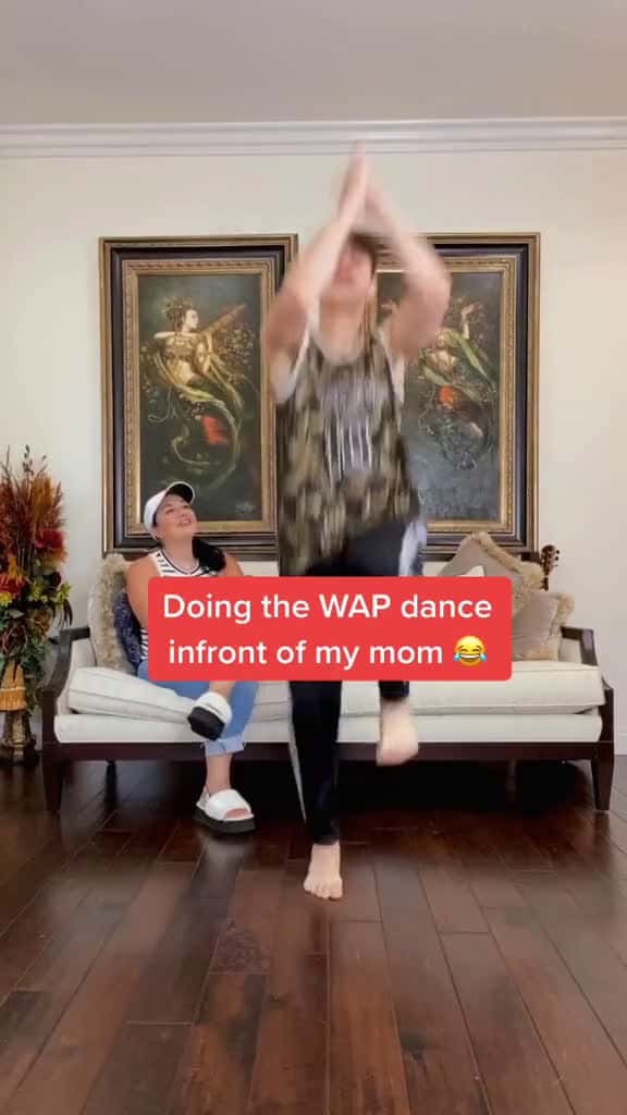 Cover for HAHAHA I DONT THINK SHE LIKED IT WAP challenge dance mom FitCheck 88805 #america