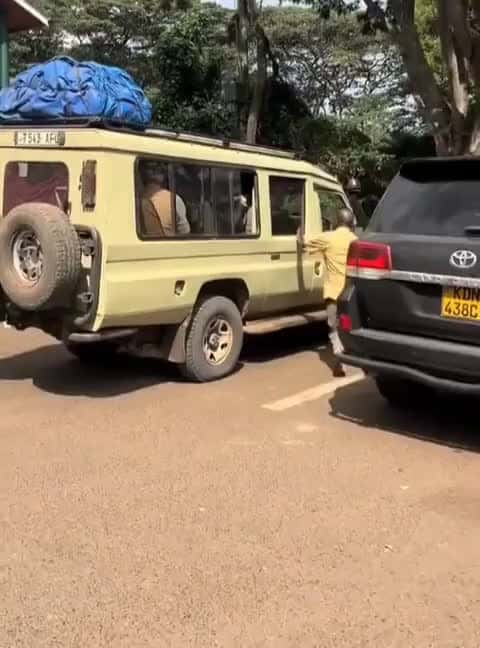 Cover for When you leave the door open on a safari visit #caughtoncamera
