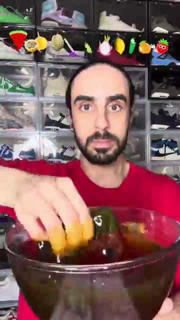 Cover for Food ASMR Eating a Watermelon Gummy 🍉 #a