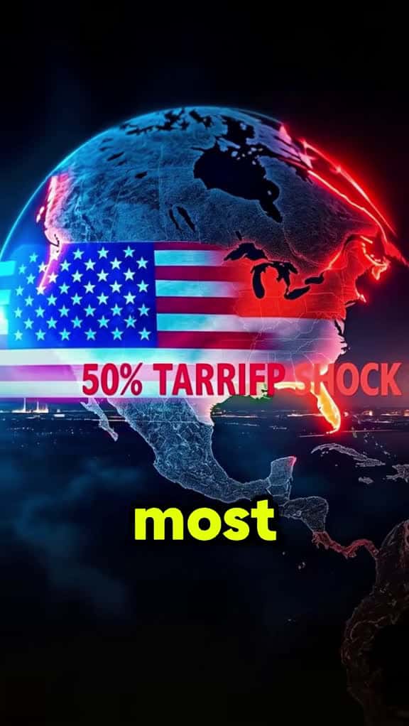 Cover for US slaps record 50% tariffs on India—Is a trade war coming? 🇺🇸🚨 #USNews #TradeWar #India #GlobalMarkets