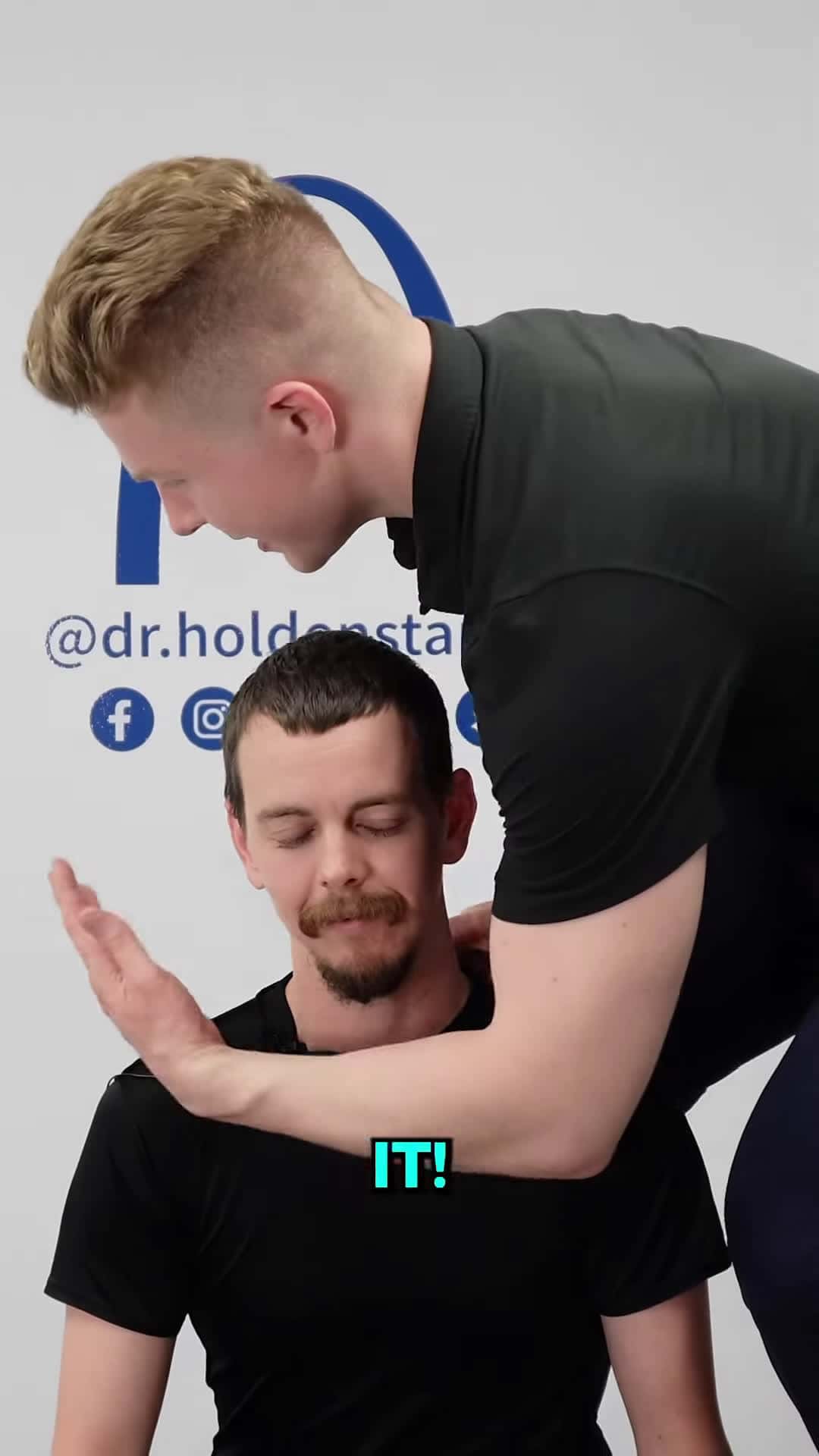 Cover for He Loved The Towel Adjustment At The End chiropractor backpain neckpain headaches asmr