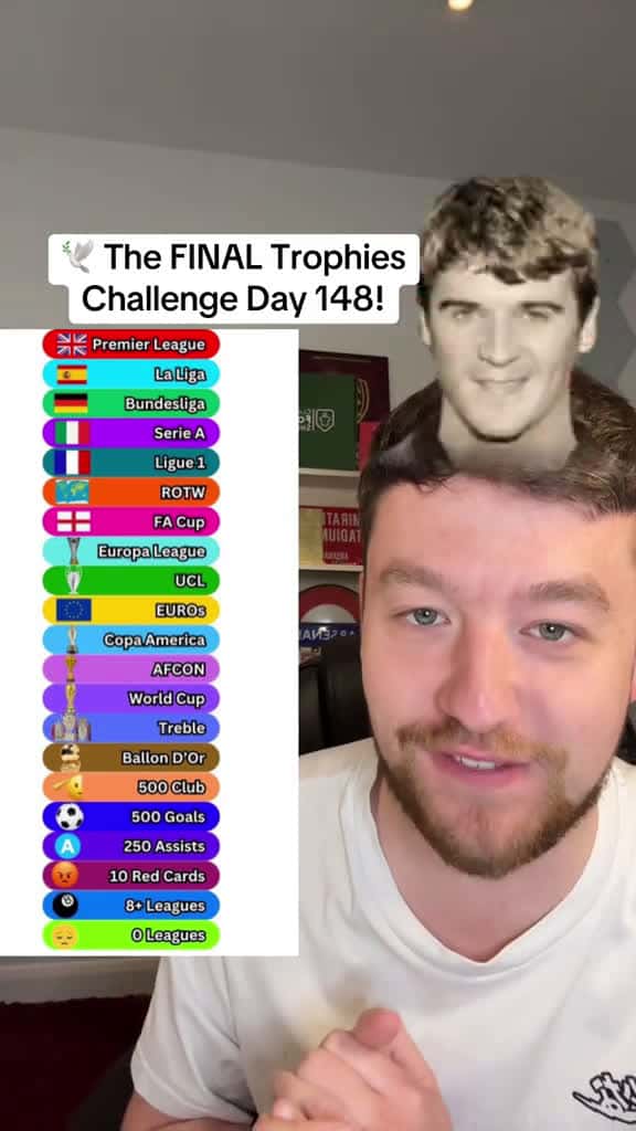 Cover for The FINAL Trophies Challenge Day 148 fyp footballchallenge footballtrivia highero 21174 #followMe