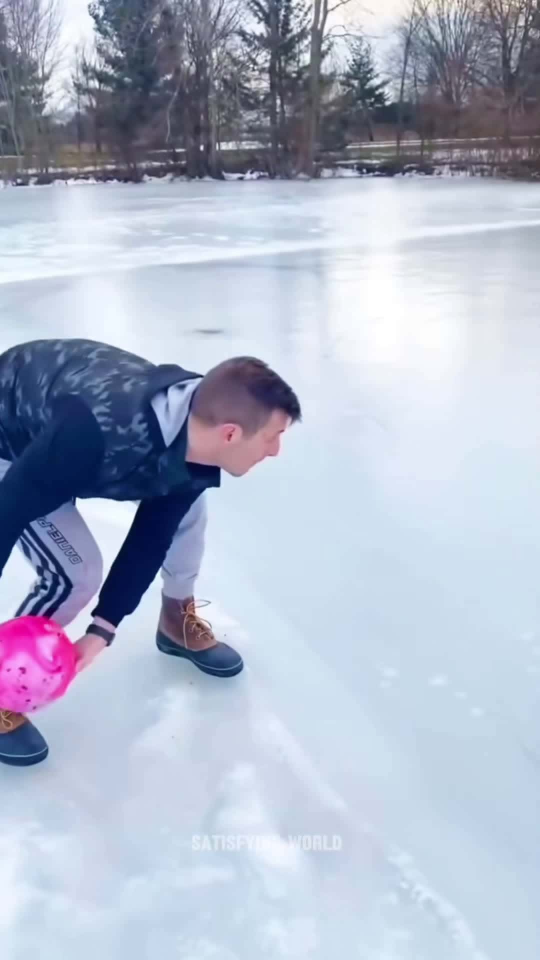 Cover for #satisfying #snow #asmr #fyp #viral