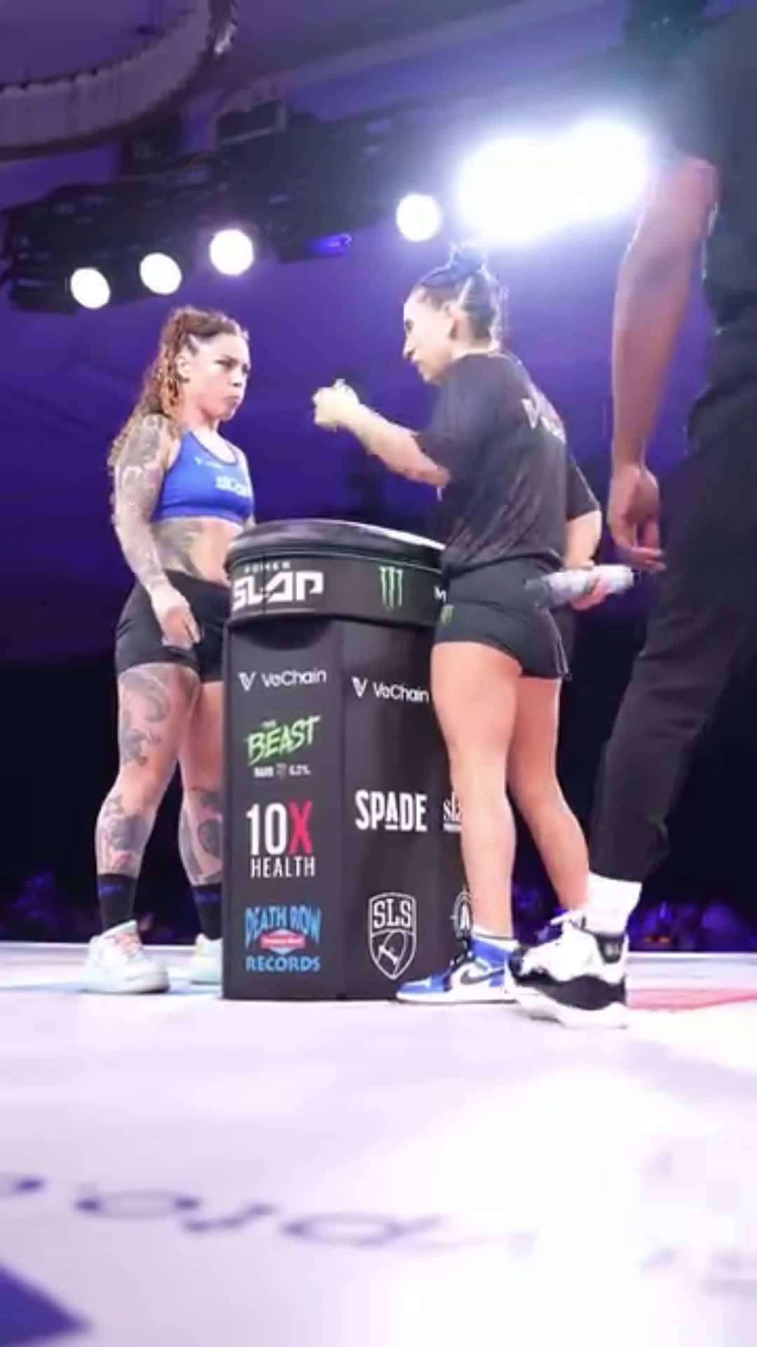 Cover for @edenvonhell & @chelily33 went at it ⚔️Tune into #PowerSlap12 TONIGHT 9pET/6pPT LIVE & FREE on YouTube [ $VET Power Slap 12 | TONIGHT | 9p ET/6p PT | Watch Live on YouTube ]