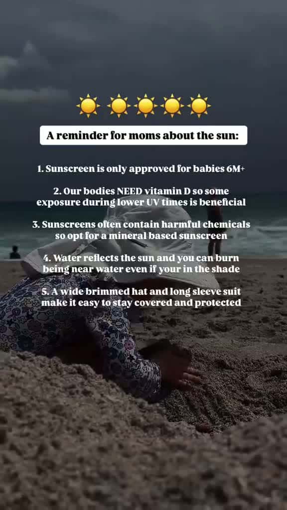 Cover for #babyskincare #momtips #pooldays #summerwithbaby #nontoxicskincare #eczemaawareness #momlifetips created by Jessica Haizman with Evgeny Grinko’s Lullaby for Erik