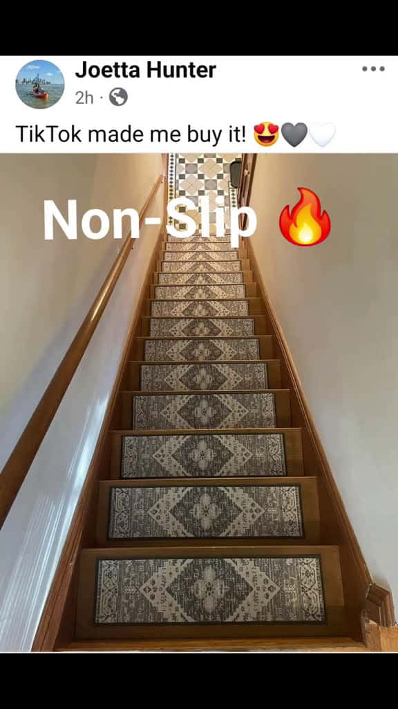 Cover for NON-SLIP CARPET RUNNERS FOR STAIRS 🔥🔥🔥🔥🔥🔥🔥🔥🔥 created by ANGIEGRAY304 with ANGIEGRAY304’s original sound