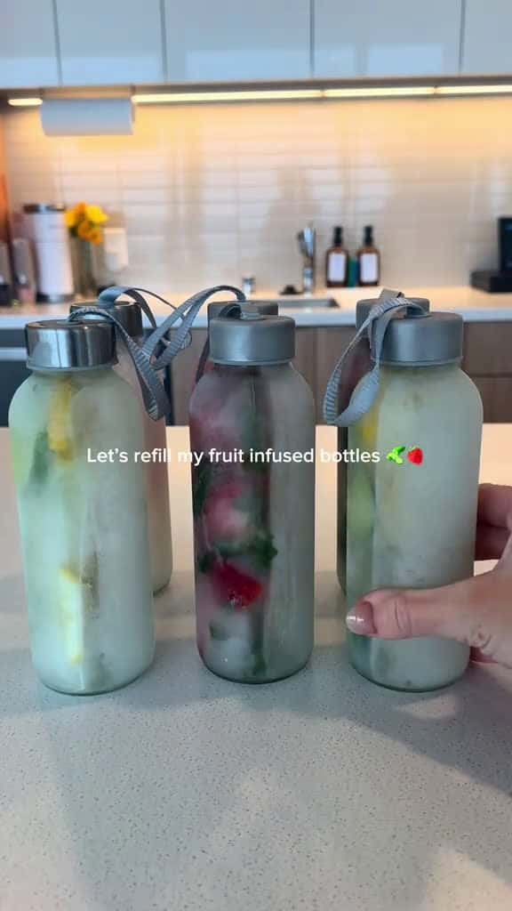 Cover for Part two of my fruit infused bottles  These are the best asmrrestockorganizedfrui 63583 #american