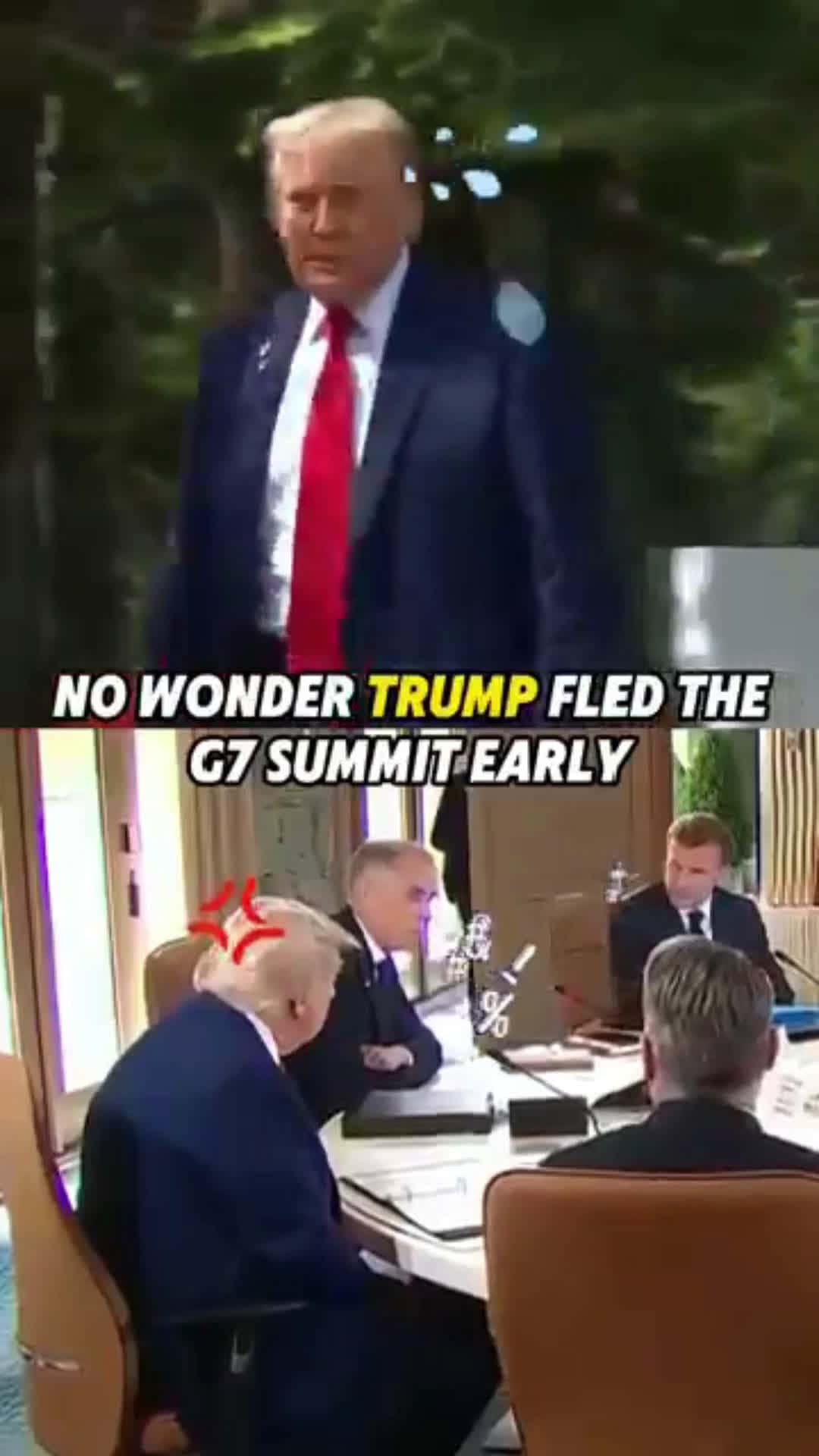 Cover for No wonder Trump fled the G7 summit early. -1