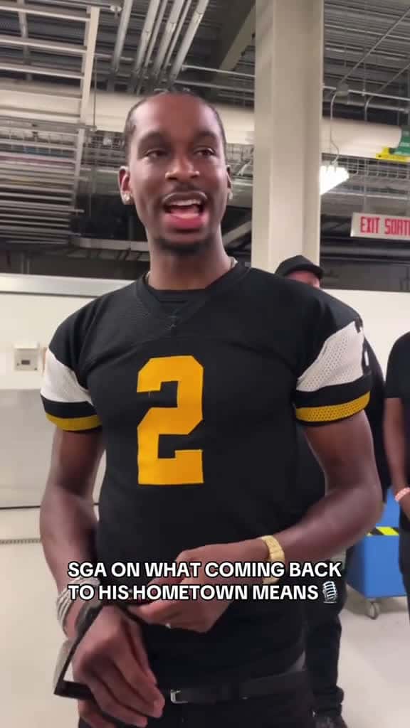 Cover for SGA says he’s just trying to do his part 🫶 #NBA #Basketball #SGA #shaigilgeousalexander #Canada  created by NBA with NBA’s original sound