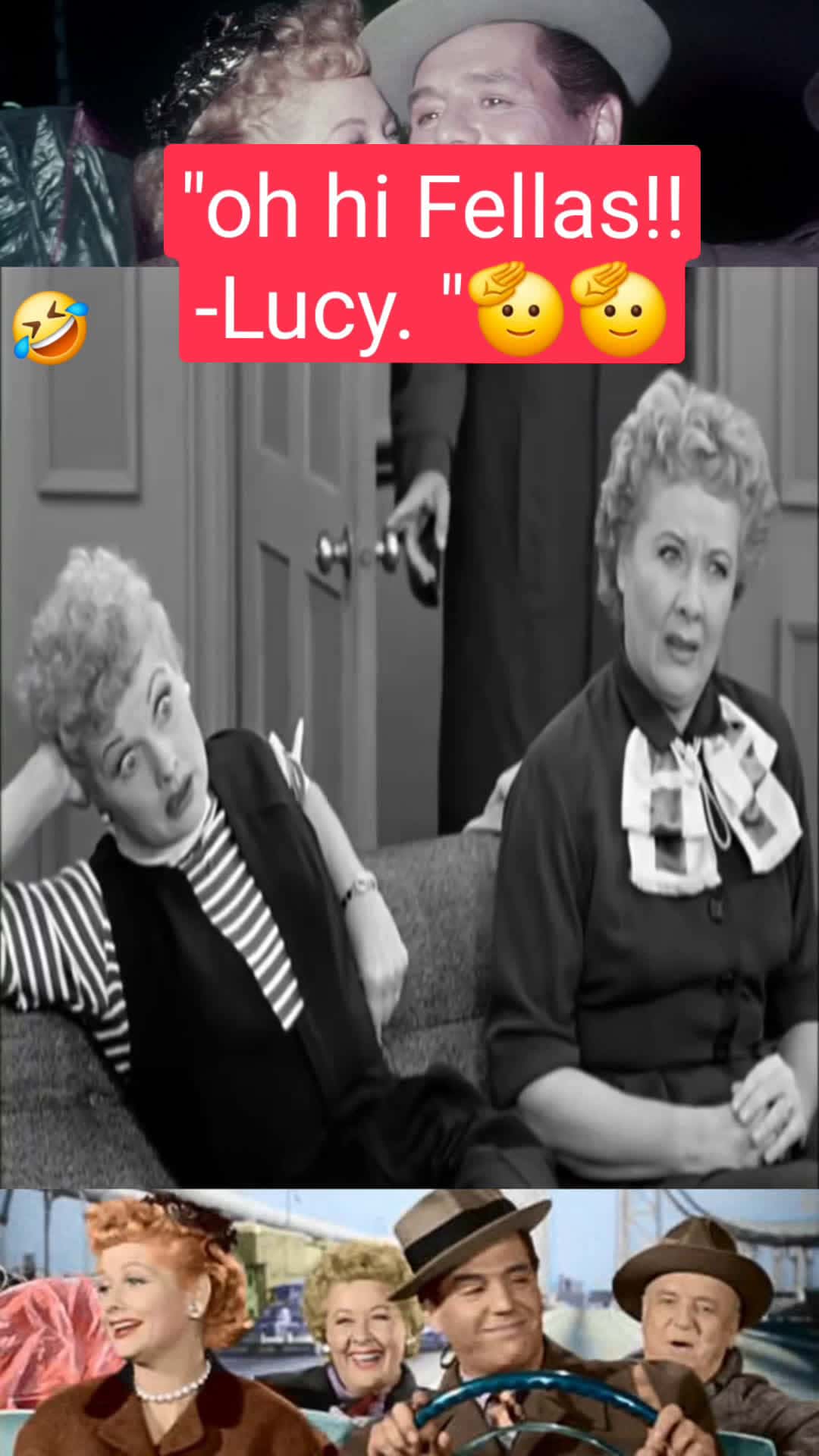 Cover for 🤣 Lucy trying to hide something she did from Ricky!🤣.#ilovelucy #lucy #clips #classic #tvshow #comedy #everyone #highlight 