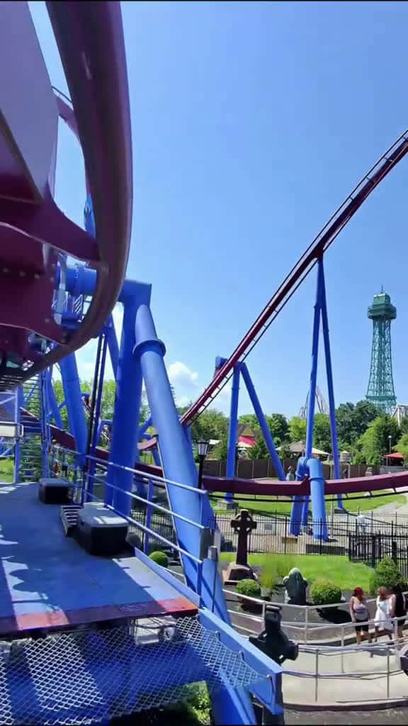 Cover for Banshee Front Row POV Kings Island July 5 Banshee kingsisland rollercoaster coaster pov ro 76269 #followMe