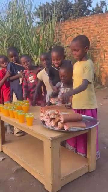 Cover for No child should die of hunger, donate below to support orphan children. #donate #love #care 