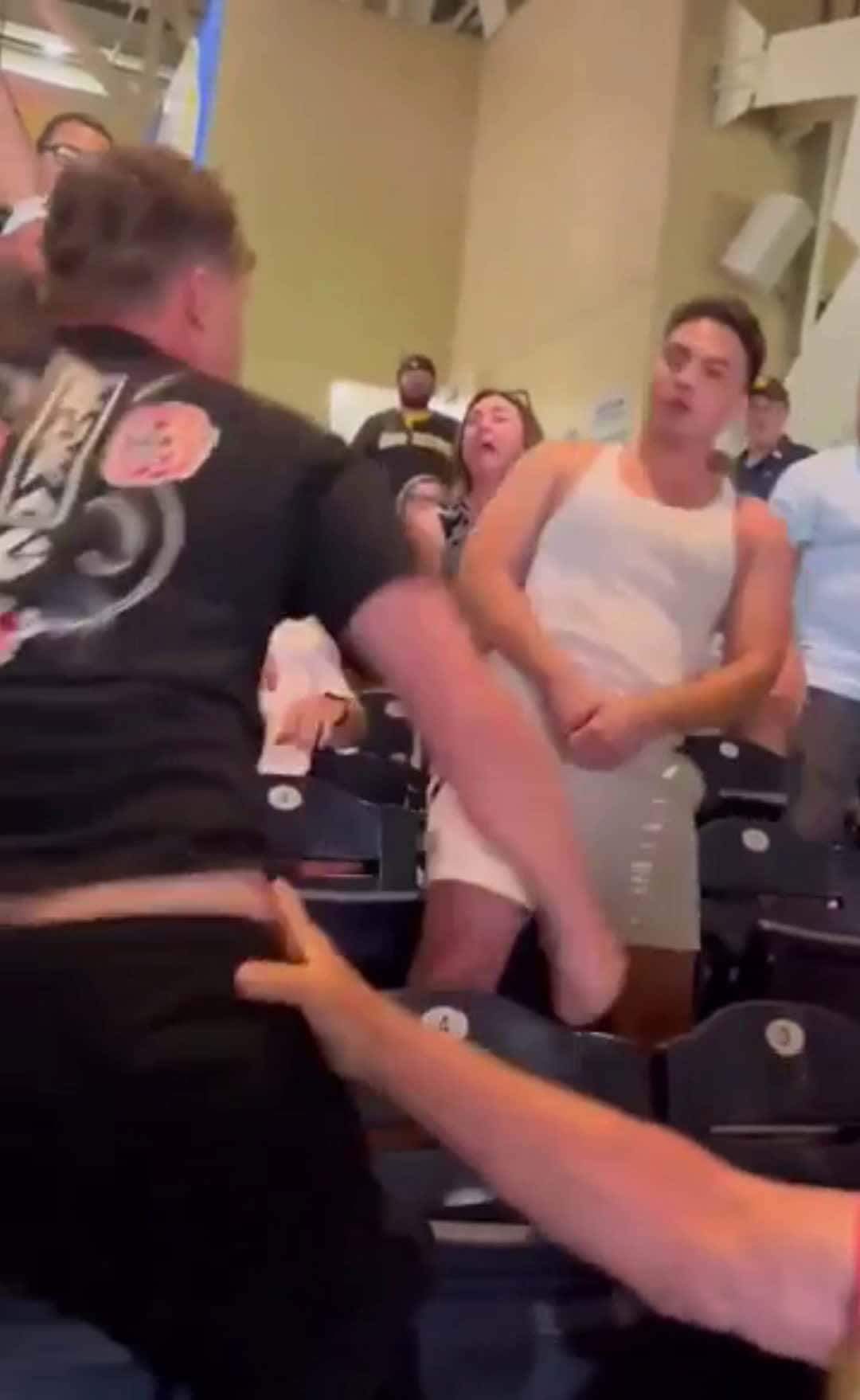 Cover for The accuracy on those hands #fightcam #fight #fyp #fypシ #fypシ゚viral #busted 