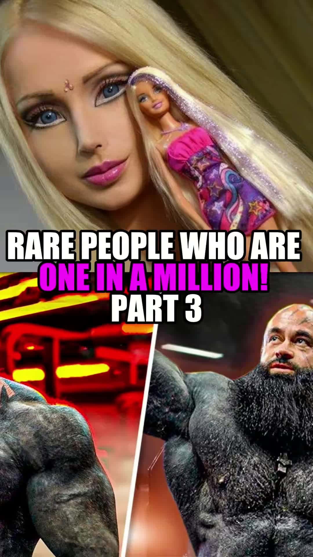 Cover for #TrueCrimeStories Rare people who are one in a million! #curiosities #craziest
