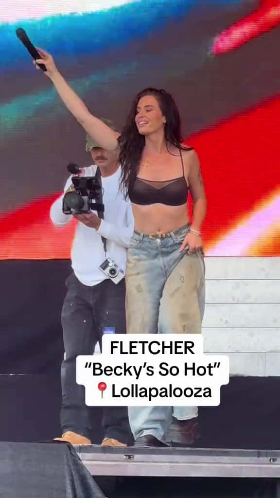 Cover for FLETCHER Rocks 'Becky’s So Hot' at Outside Lands