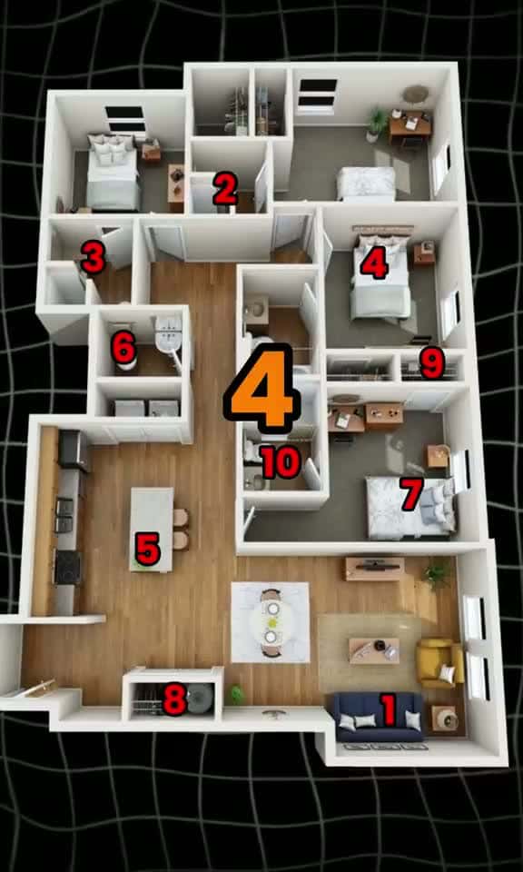 Cover for Quickly choose your hiding spot! #hideandseek #survive #game #interactive #tiktokgame  hide and seek rooms game