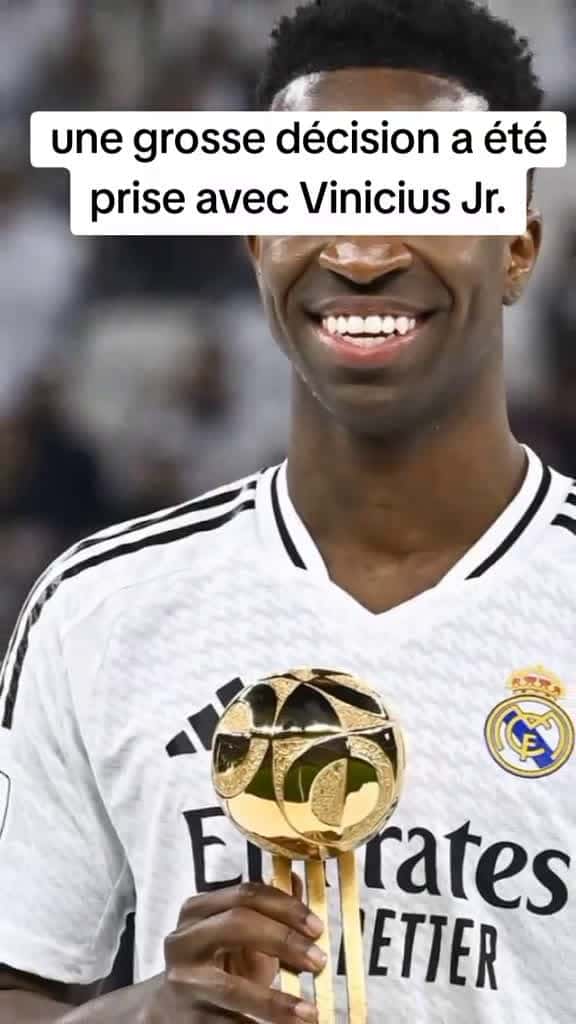 Cover for une grosse décision a été prise avec Vinicius Jr. #vinicius #decision created by sports news with sports news’s son original