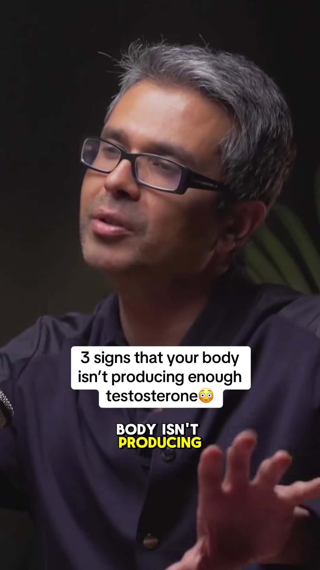 Cover for 3 signs that your body isn’t producing enough testosterone. #wellness