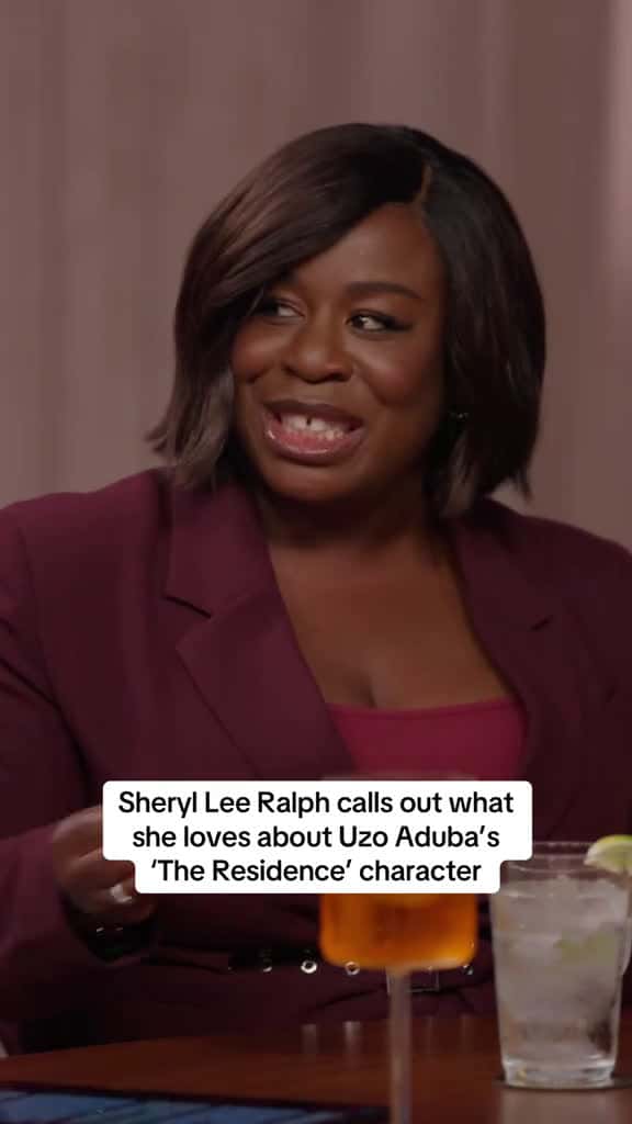 Cover for We all need a cheerleader like Sheryl Lee Ralph in our corner  UzoAduba shares he 41098 #trend