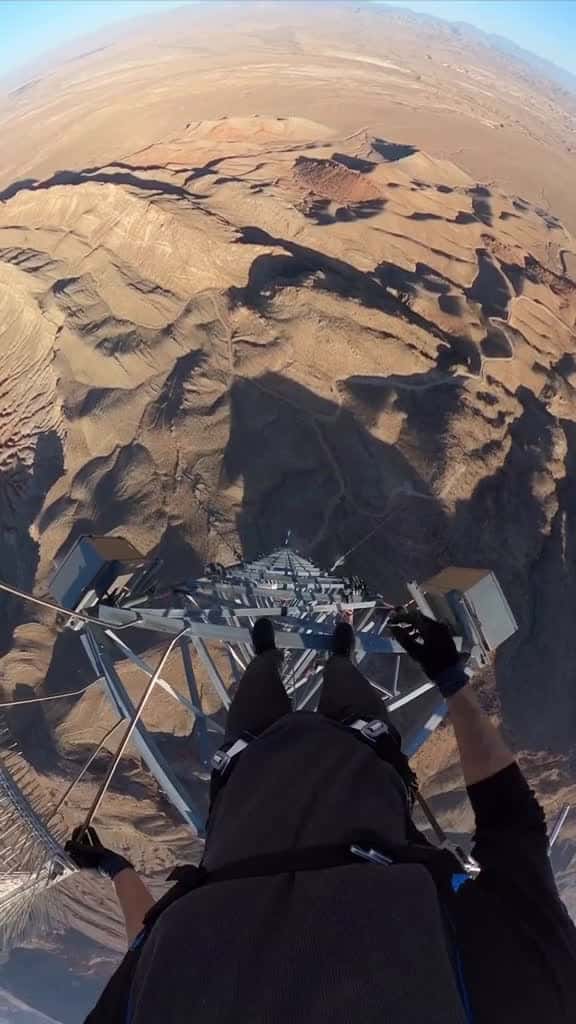 Cover for Witness the daring side of adventure as @chrisandfinck defies gravity in a heart-pounding BASE jump from dizzying heights.😱 🎥 @chrisandfinck #adrenalineaddiction #outdooradventures #basejumping