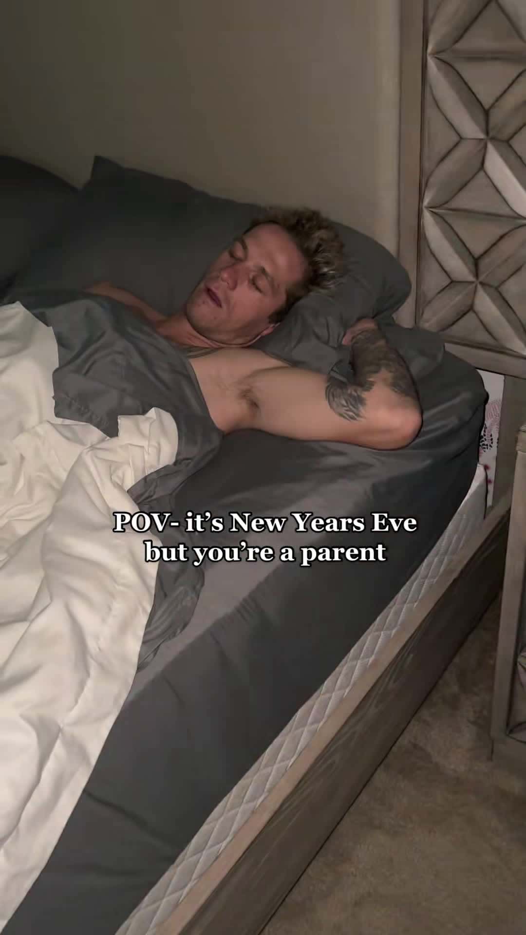 Cover for What #newyearseve looks like when you’re a parent to three young kids. I guess I’ll ring in 2023 for all of us guys 🥳😑 #parenthood #momprobs #momof3 #nye #happynewyear #partyofone